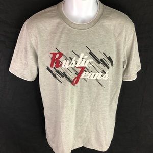 Rustic Jeans Men’s Gray T-Shirt M